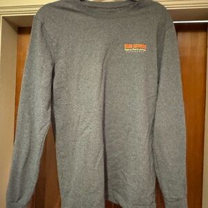 Patagonia Men's Long Sleeve Heather Gray Tee